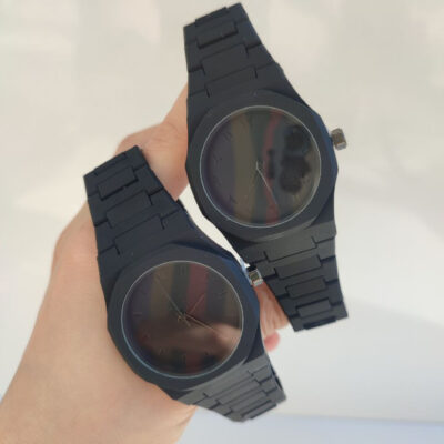 ساعت فول بلک کربنی